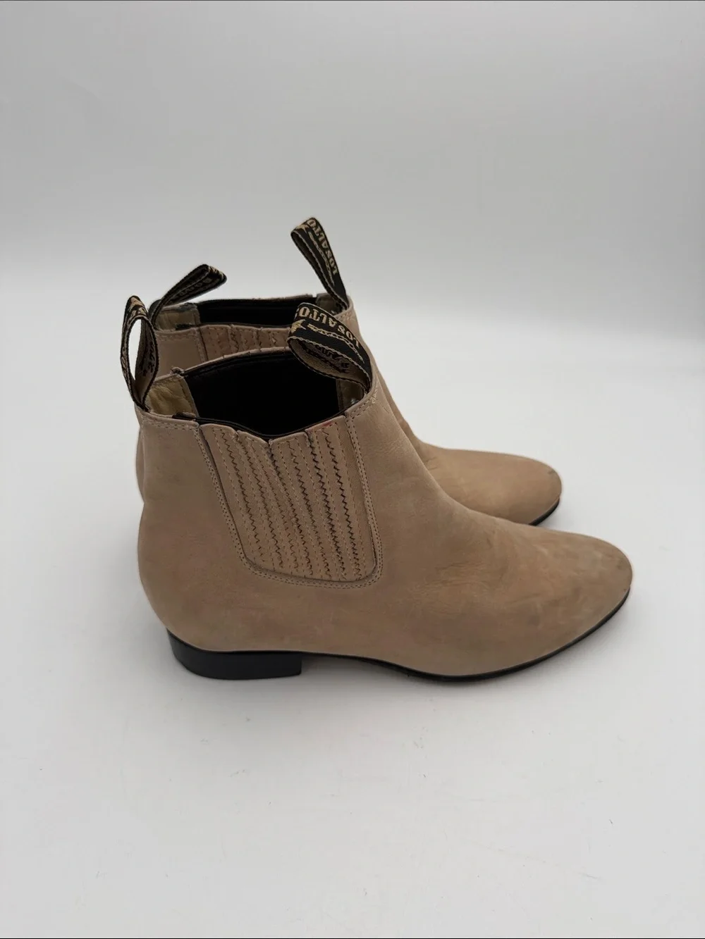 Los Altos western boots mens 7 tan festival rodeo casual office chair retro Y2K